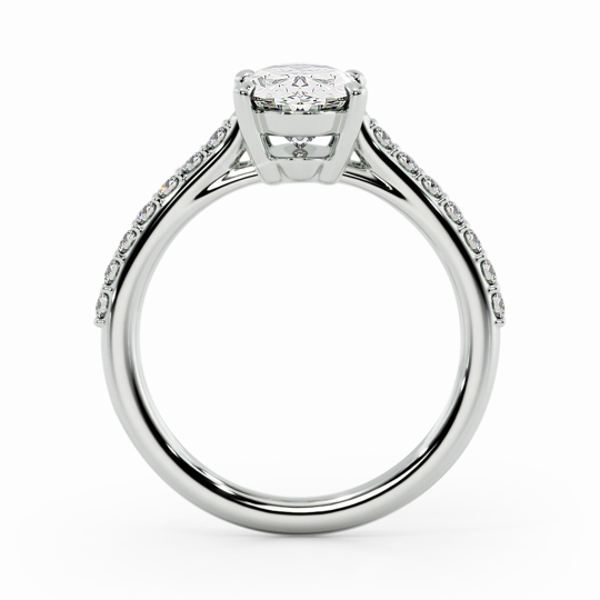 Wi Belle Diamond Band Oval 00000