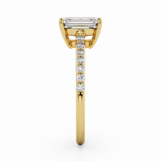 Wi Belle Diamond Band Emerald 00006