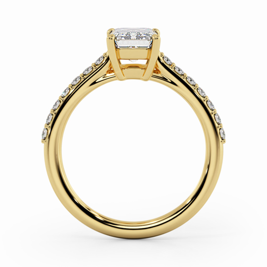 Wi Belle Diamond Band Emerald 00005