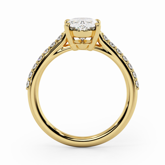 Wi Belle Diamond Band Oval 00005